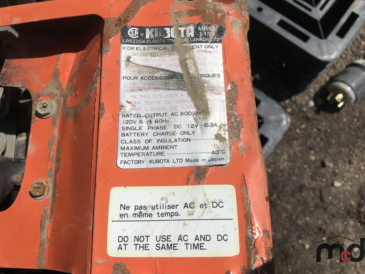 Kubota A1000 Engine Generator